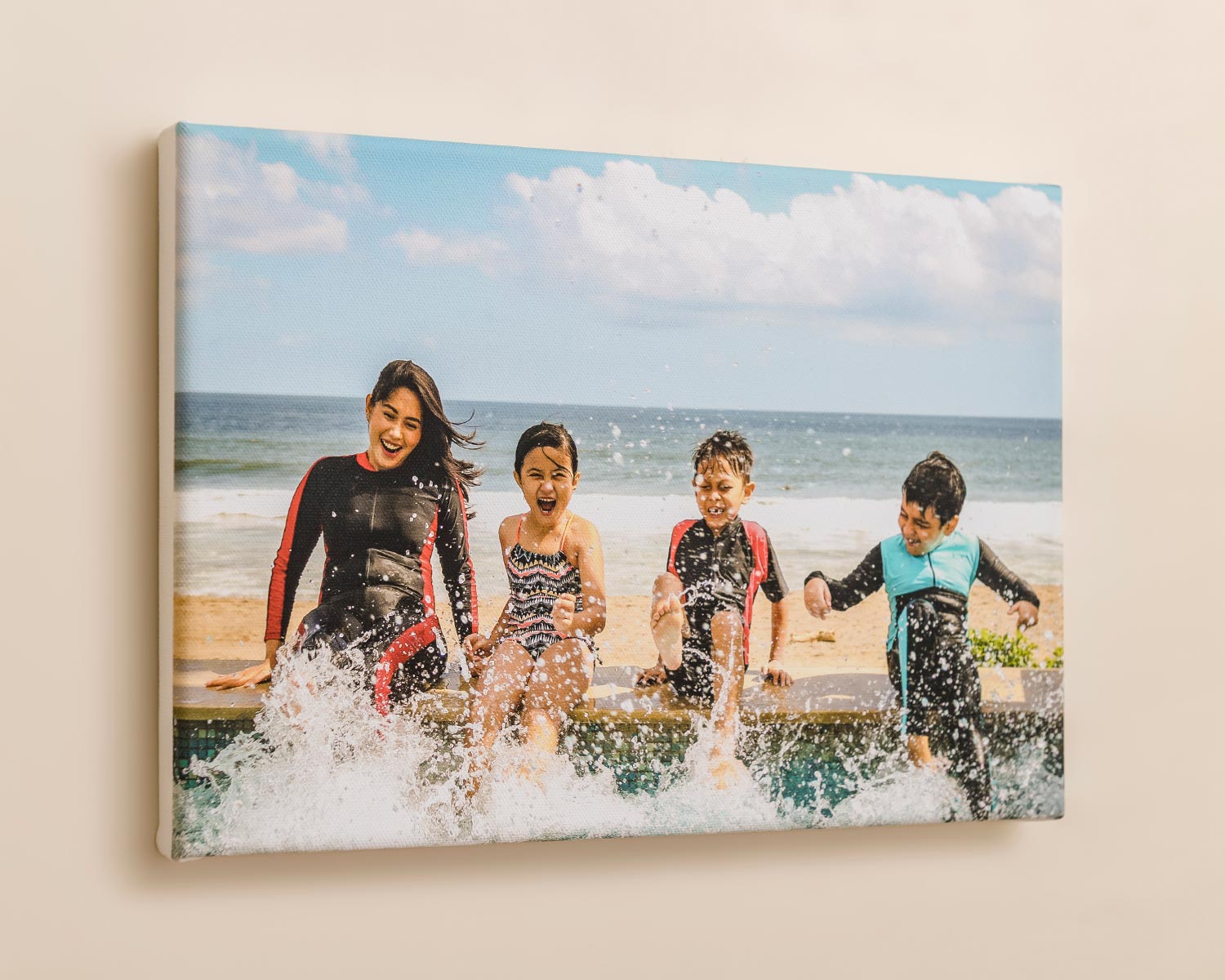 Landscape photo canvas