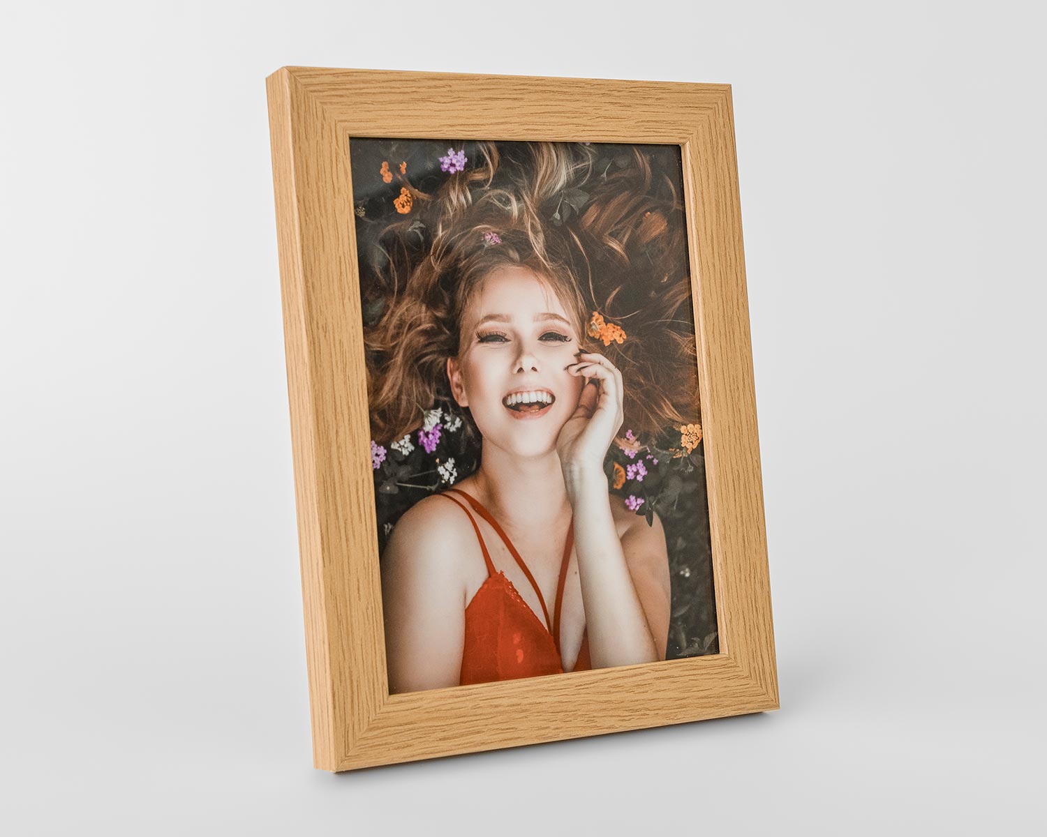 Wooden photo frame