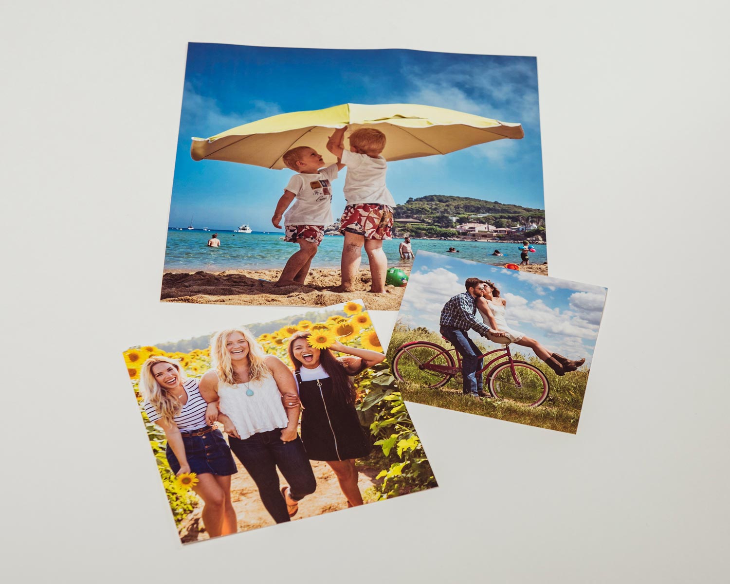 Square photo prints