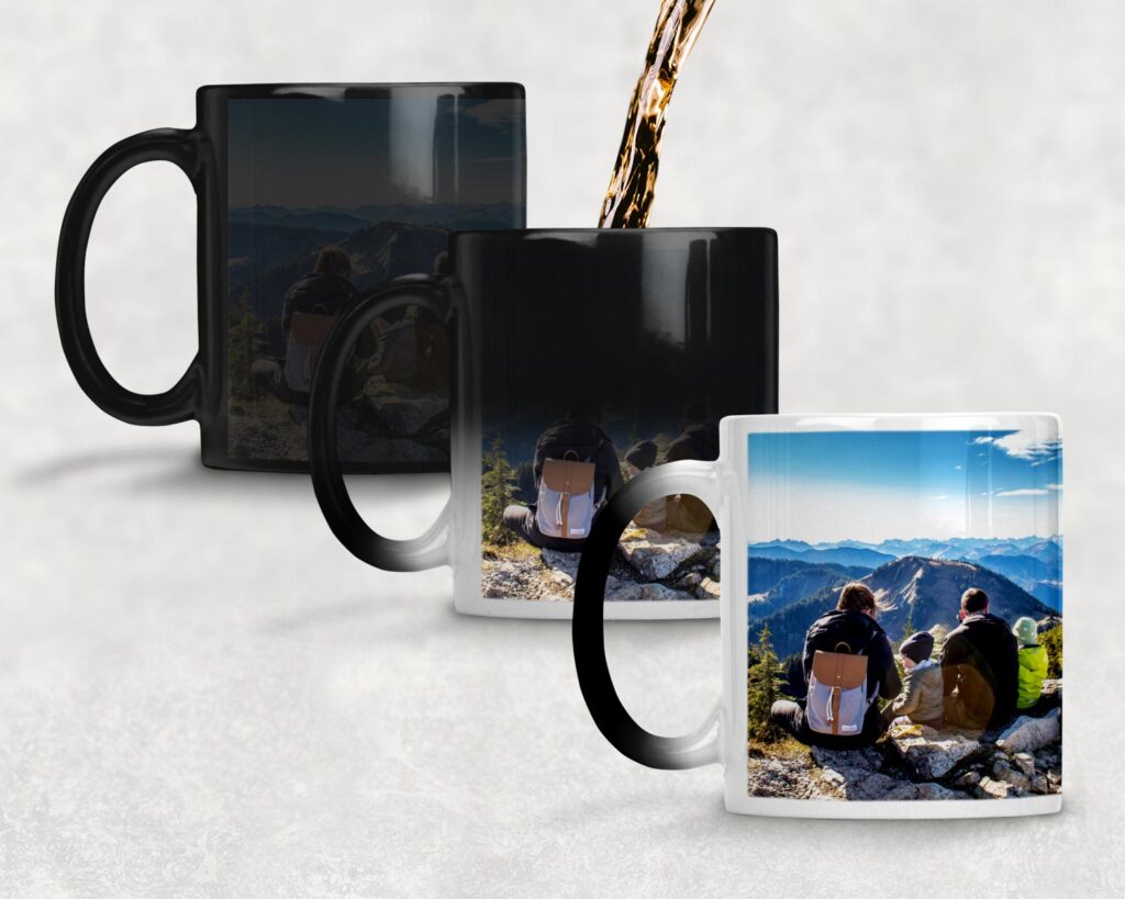 Magic mug transition